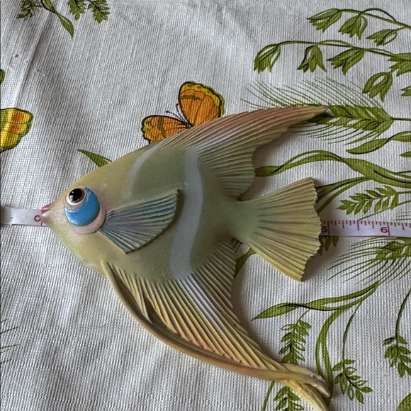 Vintage Fish Wall Plaques Set of 3  60's - Picture 11 of 14